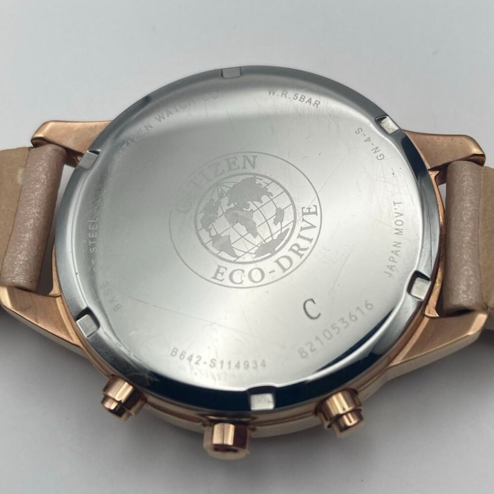 Citizen Eco-Drive Chandler Chronograph Women's Watch 39mm Adjustable Bands (2) - Picture 8 of 16